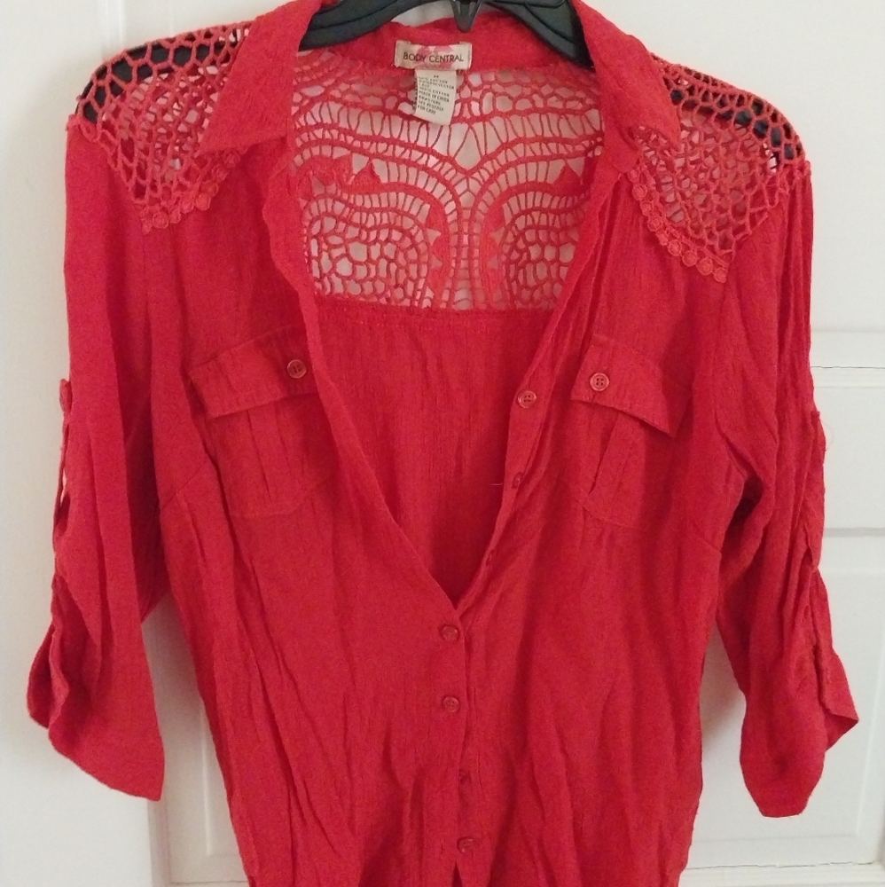 Long sleeved blouse